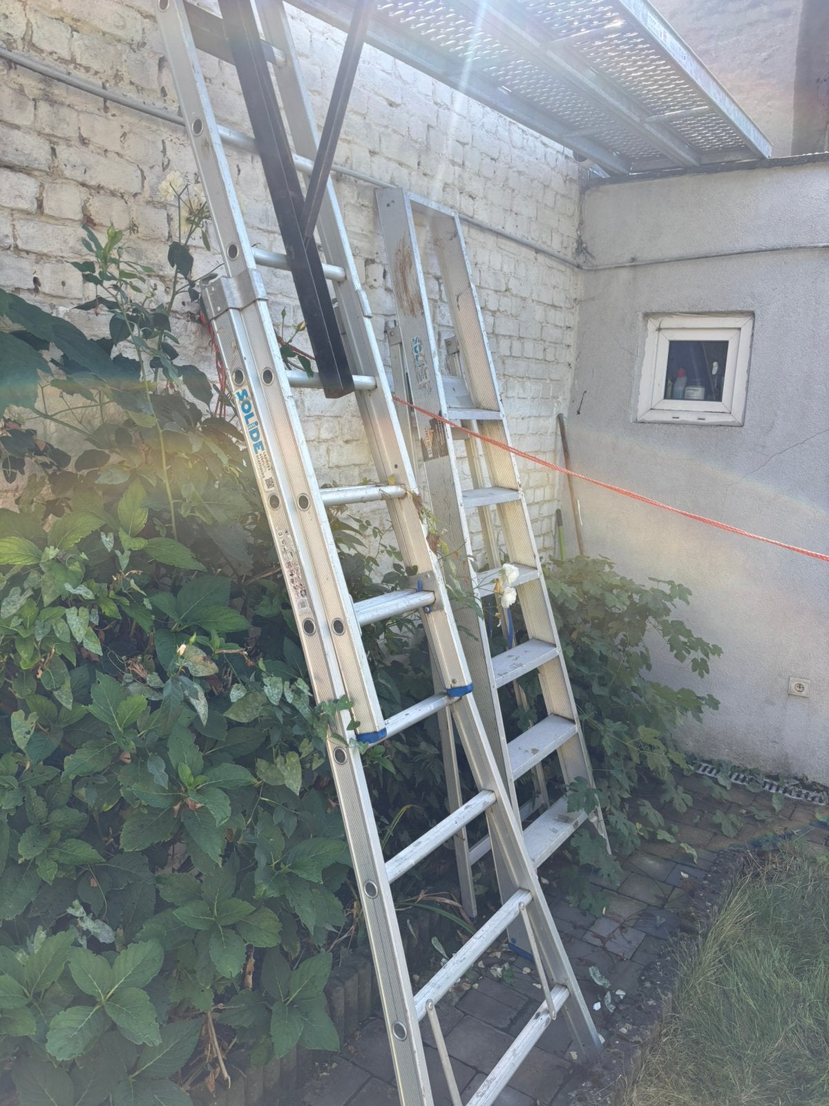 Trappen te koop, Doe-het-zelf en Bouw, Ladders en Trappen, Ophalen, Gebruikt, Opvouwbaar of Inschuifbaar