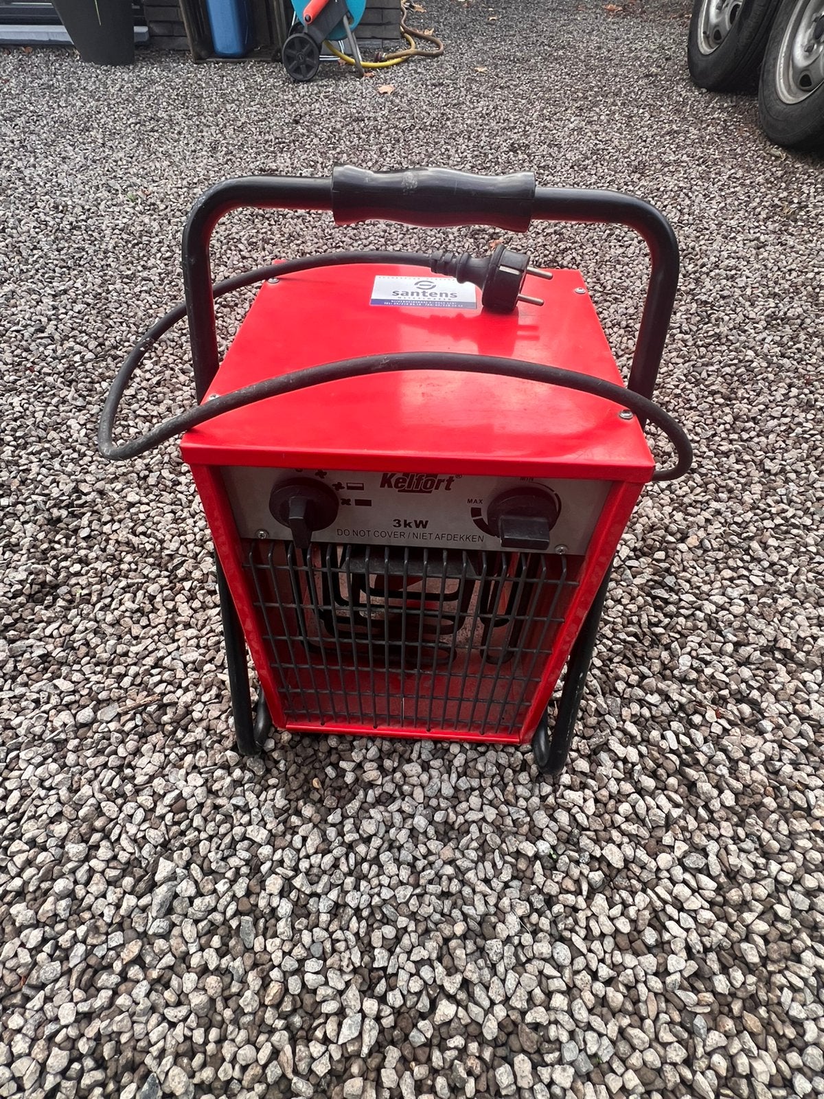 Elektrische kachel, Enlèvement, Comme neuf, Poêle