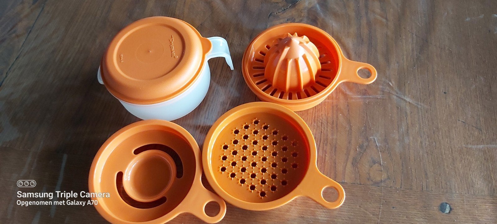 Koksmaatje, Huis en Inrichting, Ophalen of Verzenden, Zo goed als nieuw, Oranje, Overige typen
