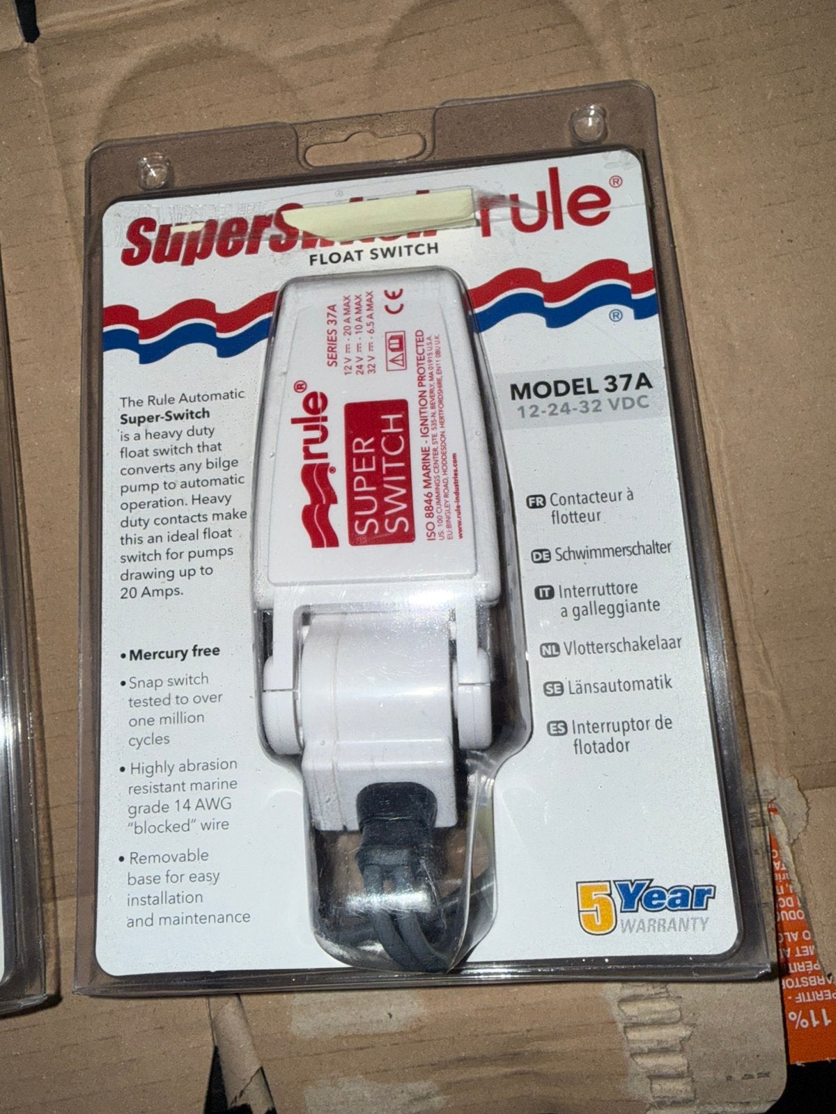 Super switch vlotter, Ophalen of Verzenden, Nieuw
