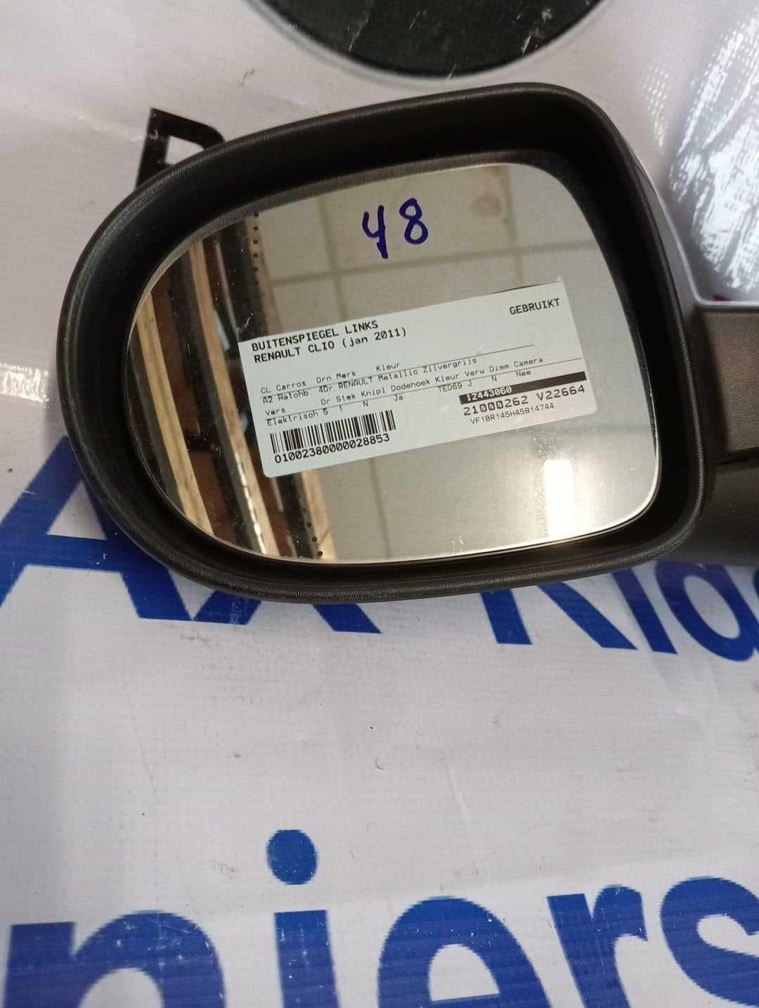 Renault Clio buitenspiegel links 2011, Gebruikt, -, Renault, -