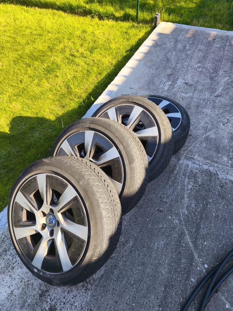 Banden+velgen, Auto-onderdelen, Banden en Velgen, Ophalen, Gebruikt, 17 inch, 205 mm