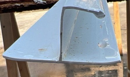 PVC afwerkprofielen – wit – 6 meter, Doe-het-zelf en Bouw, Ophalen, Kunststof, Overige typen, Zo goed als nieuw