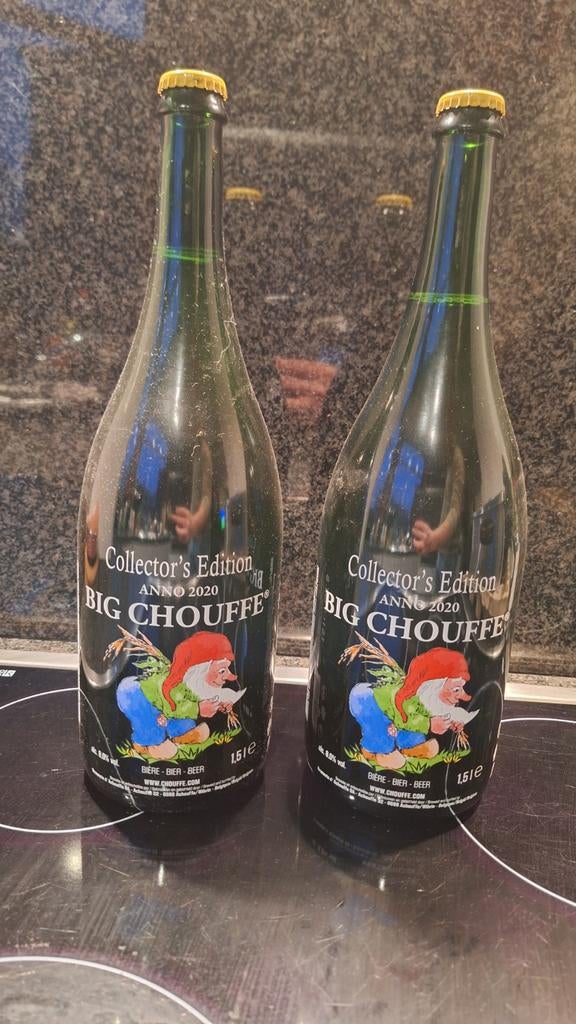 La chouffe - collector's  Edition 2020 Big chouffe, Verzamelen, Biermerken, Ophalen of Verzenden