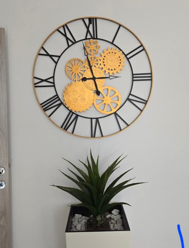 Horloges murale   90 cm 50 euro, Enlèvement, Comme neuf, Horloge murale
