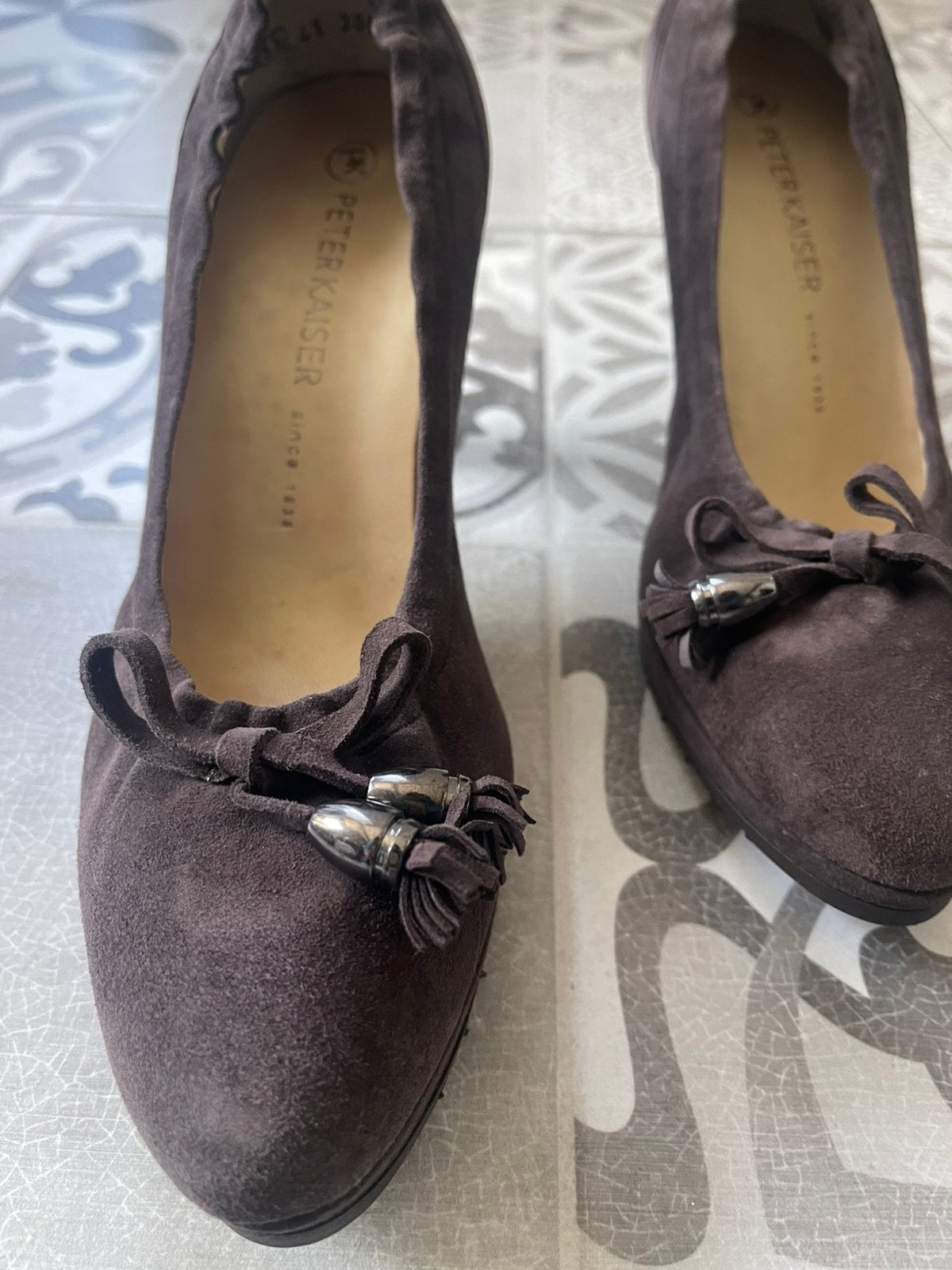 Chaussures talons peter Kaiser, Neuf, Enlèvement ou Envoi, Chaussures à haut talons, Brun