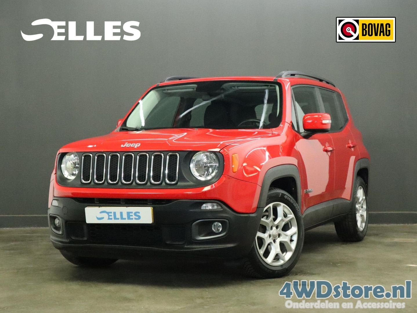 Jeep Renegade 1.4 MultiAir Freedom | Navigatie, 140 g/km, Zwart, Electronic Stability Program (ESP), Handgeschakeld