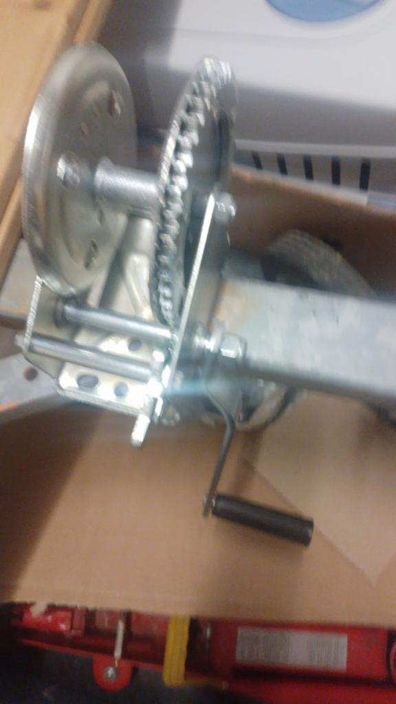 Hand lier 550 kg nieuw in doos, Ophalen
