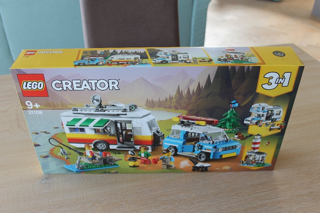 LEGO Creator 3-en-1 31108 Vacances en famille avec caravane, Neuf, Enlèvement ou Envoi, Lego, Ensemble complet