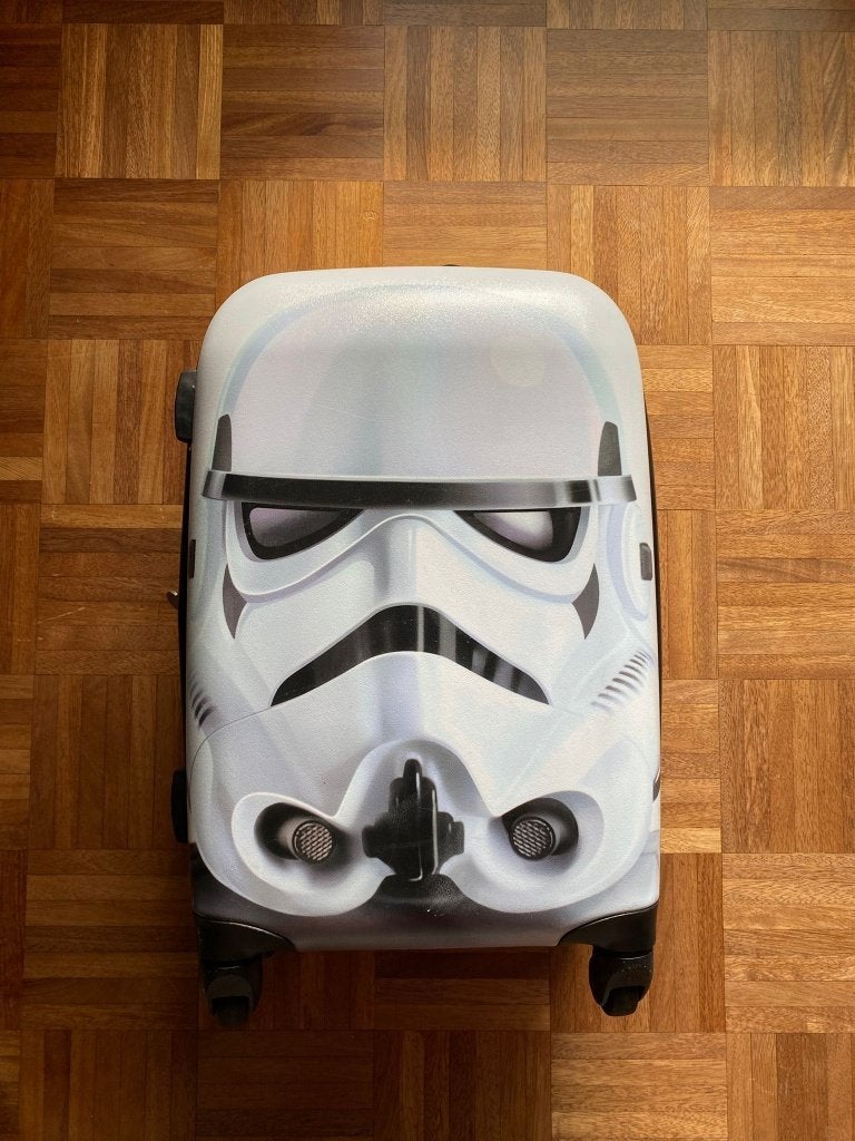 Trolley Star Wars - American Tourister (parfait état), Enlèvement ou Envoi, Roulettes, Plastique dur, Moins de 35 cm