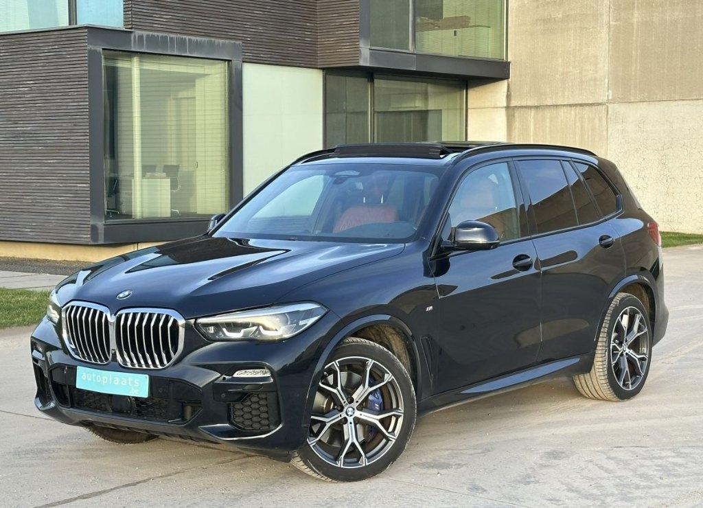 BMW X5 xDrive 30d M Pack - 7 zitplaatsen - 21% BTW - 93435km, Automaat, 4 deurs, 2993 cc, Blauw