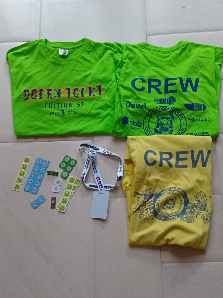 t-shirt Dodentocht, Enlèvement ou Envoi, Neuf