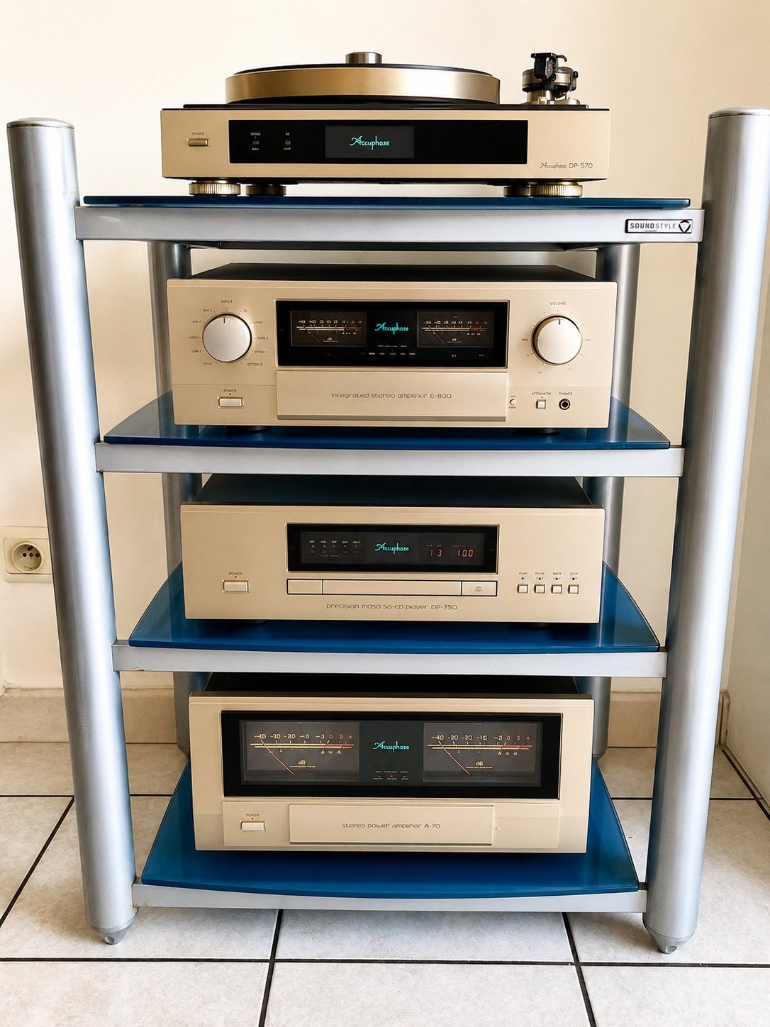 Hifi-rack Soundstyle, Ophalen, Gebruikt