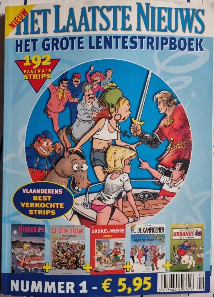 Het Laatste Nieuws Stripboek, Boeken, Stripverhalen, Meerdere stripboeken, Ophalen, Zo goed als nieuw