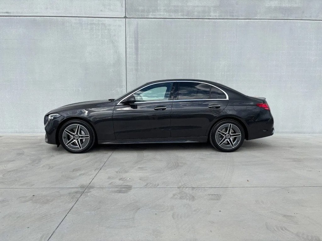 Mercedes-Benz C-Klasse C300e | AMG-Line | Leasing (bj 2023), Auto's, Automaat, Adaptive Cruise Control, Gebruikt, Euro 6