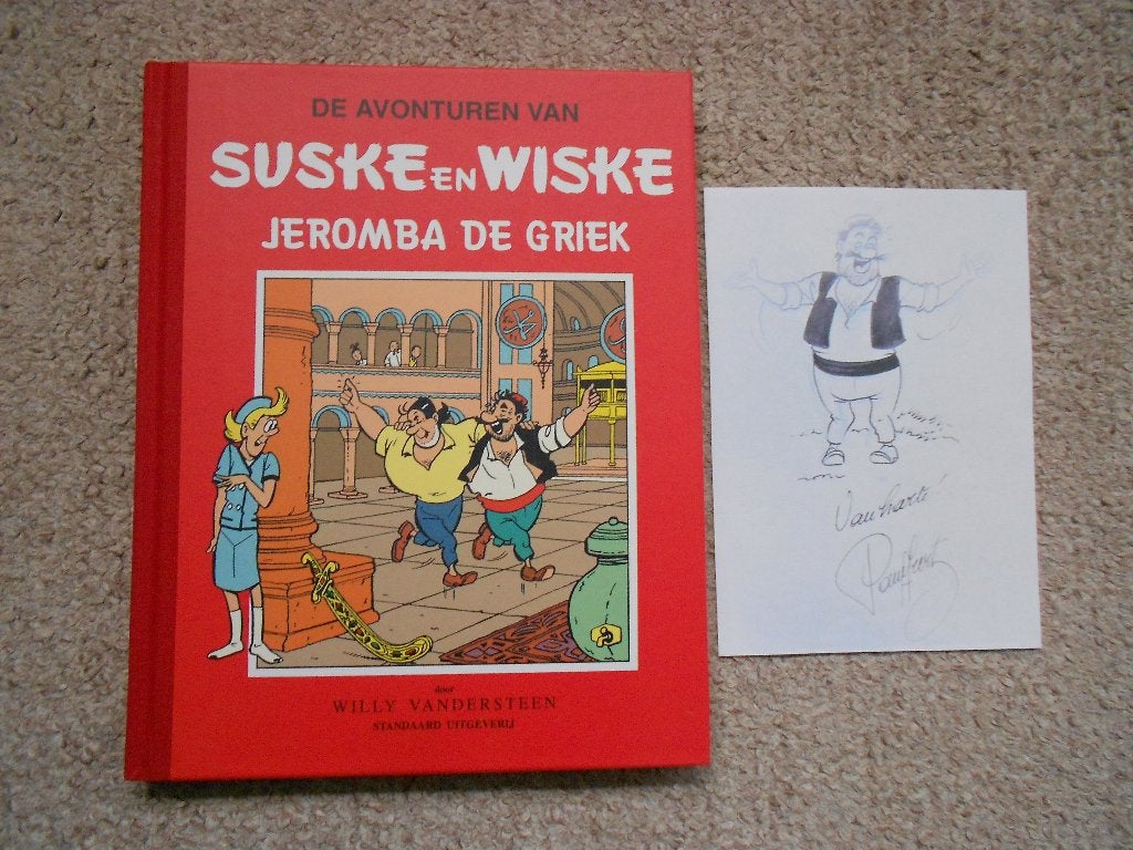 Suske en Wiske 58 Klassiek - Jeromba de Griek + tek P Geerts, Willy Vandersteen, Eén stripboek, Nieuw, Ophalen of Verzenden