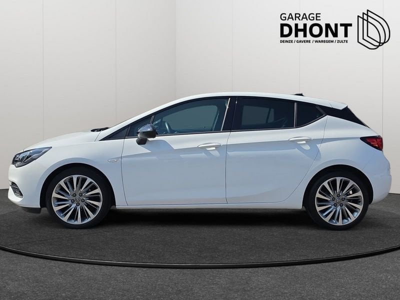 Opel Astra 5D GS - 1.2 Benzine - Manueel 6 - 130PK, Auto's, Stof, Gebruikt, 1199 cc, Wit