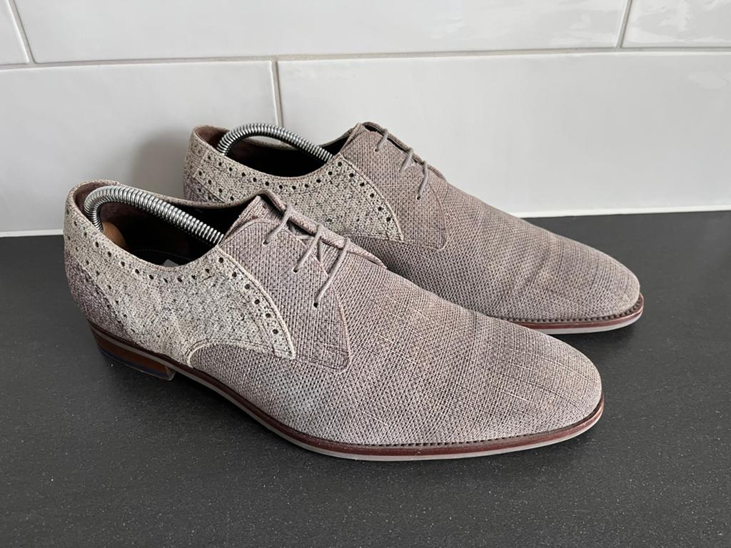 Floris van Bommel herenschoenen maat 9 / 43, Kleding | Heren, Schoenen, Overige kleuren, Ophalen of Verzenden, Zo goed als nieuw