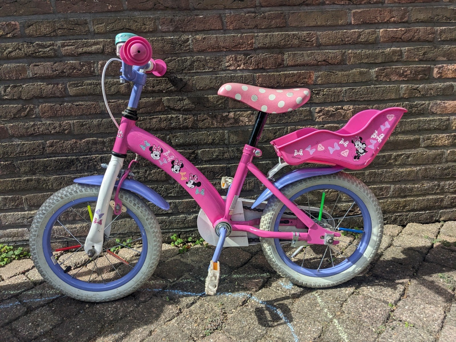 Vélo pour enfant Minnie, Vélos & Vélomoteurs, Vélos | Vélos pour enfant, Stabilisateurs, Frein à rétropédalage, Volare, Enlèvement