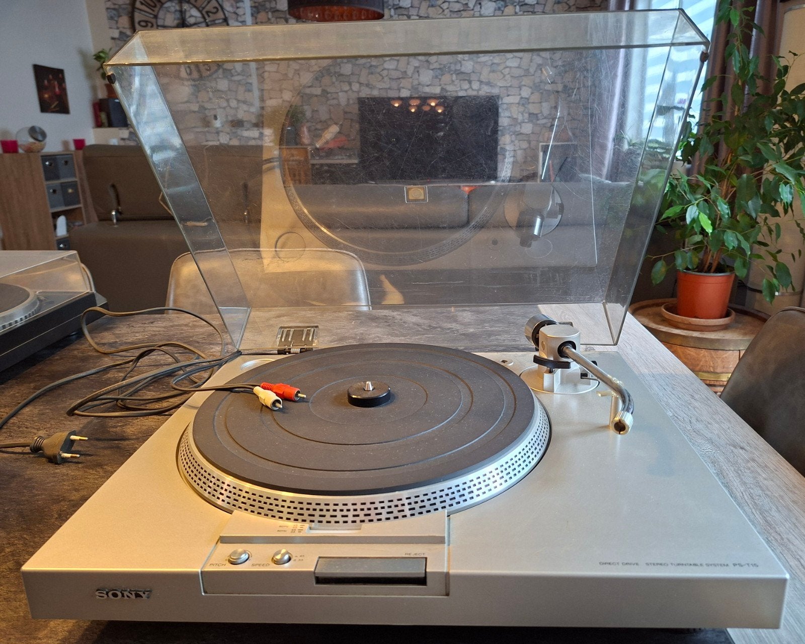 Platine SONY PS - T15, Enlèvement, Utilisé, Tourne-disque, Sony