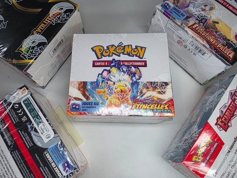1 Pokemon met Sparkles Display!, Ophalen of Verzenden, Nieuw, Boosterbox, Foil