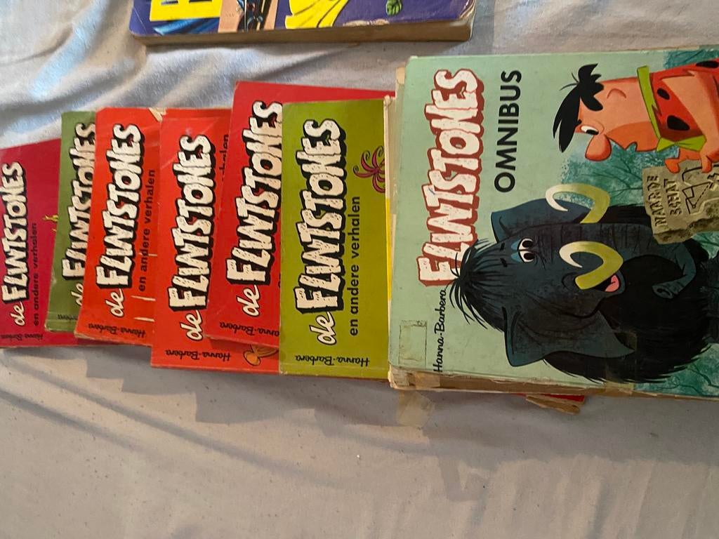 Strips de flinstones, Ophalen
