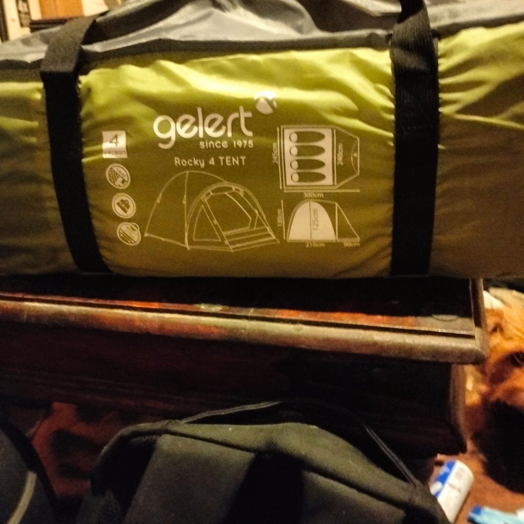 tent 4 personen, Caravans en Kamperen, Tenten, Ophalen, Nieuw, Tot en met 4