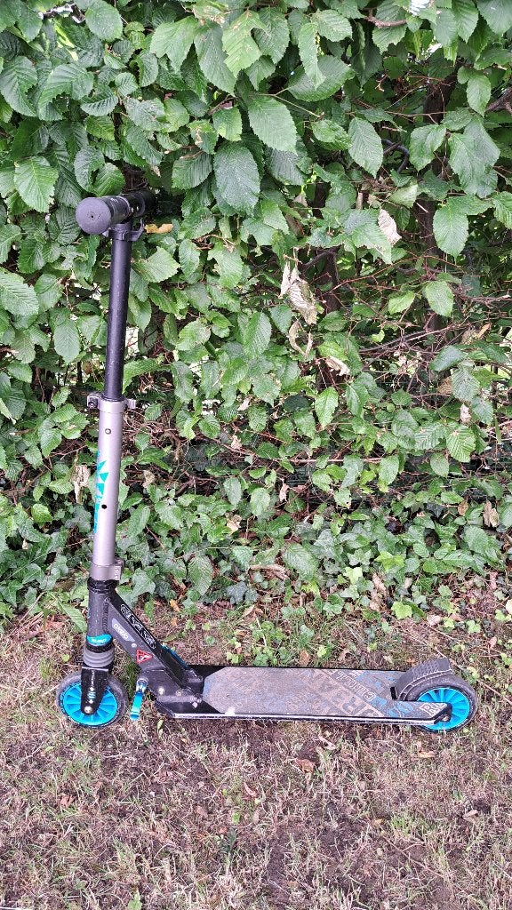 Trotinette Decathlon Oxelo enfant noire, Vélos & Vélomoteurs, Enlèvement, Utilisé, Step simple, Oxelo Decathlon