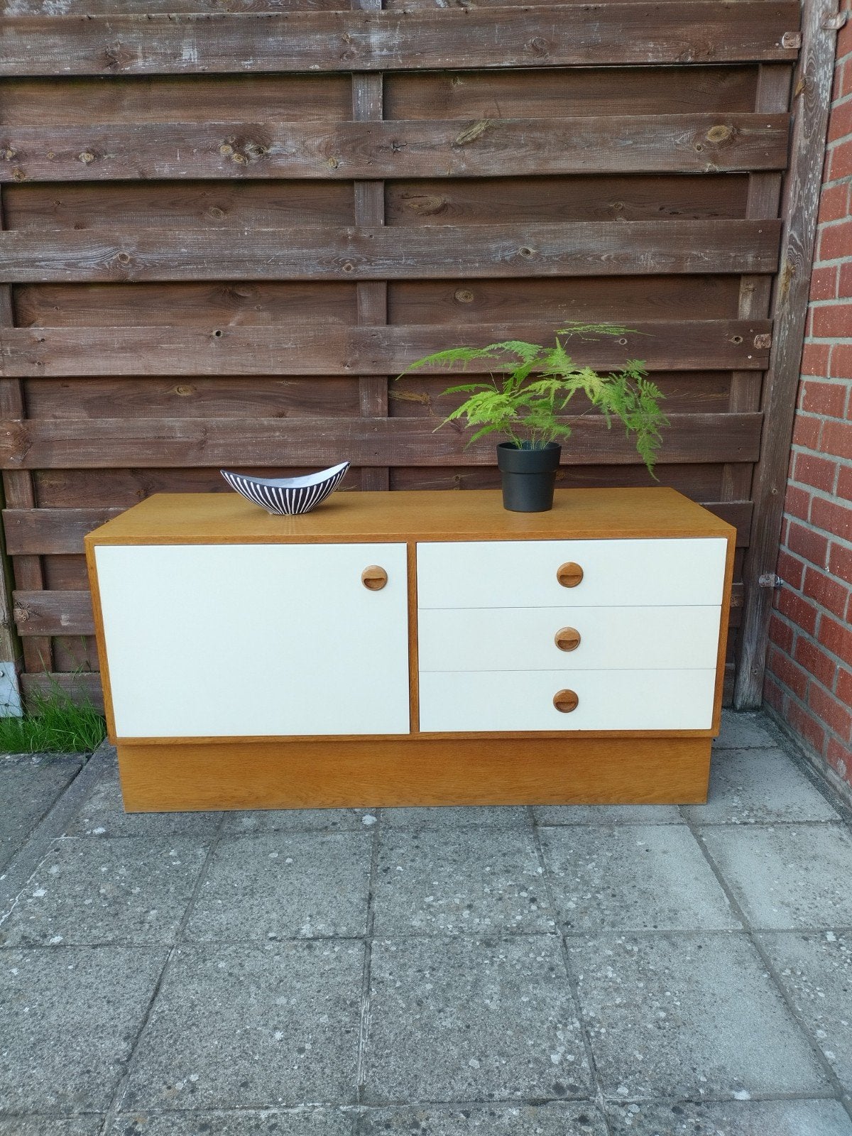 Enfilade Sideboard scandinave vintage, Enlèvement, Teck