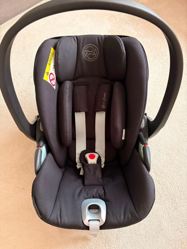 Cybex Cloud T i-Size Platinum + Base T ISOFIX rotative, Kinderen en Baby's, Autostoeltjes, Zijbescherming, Zo goed als nieuw, Isofix