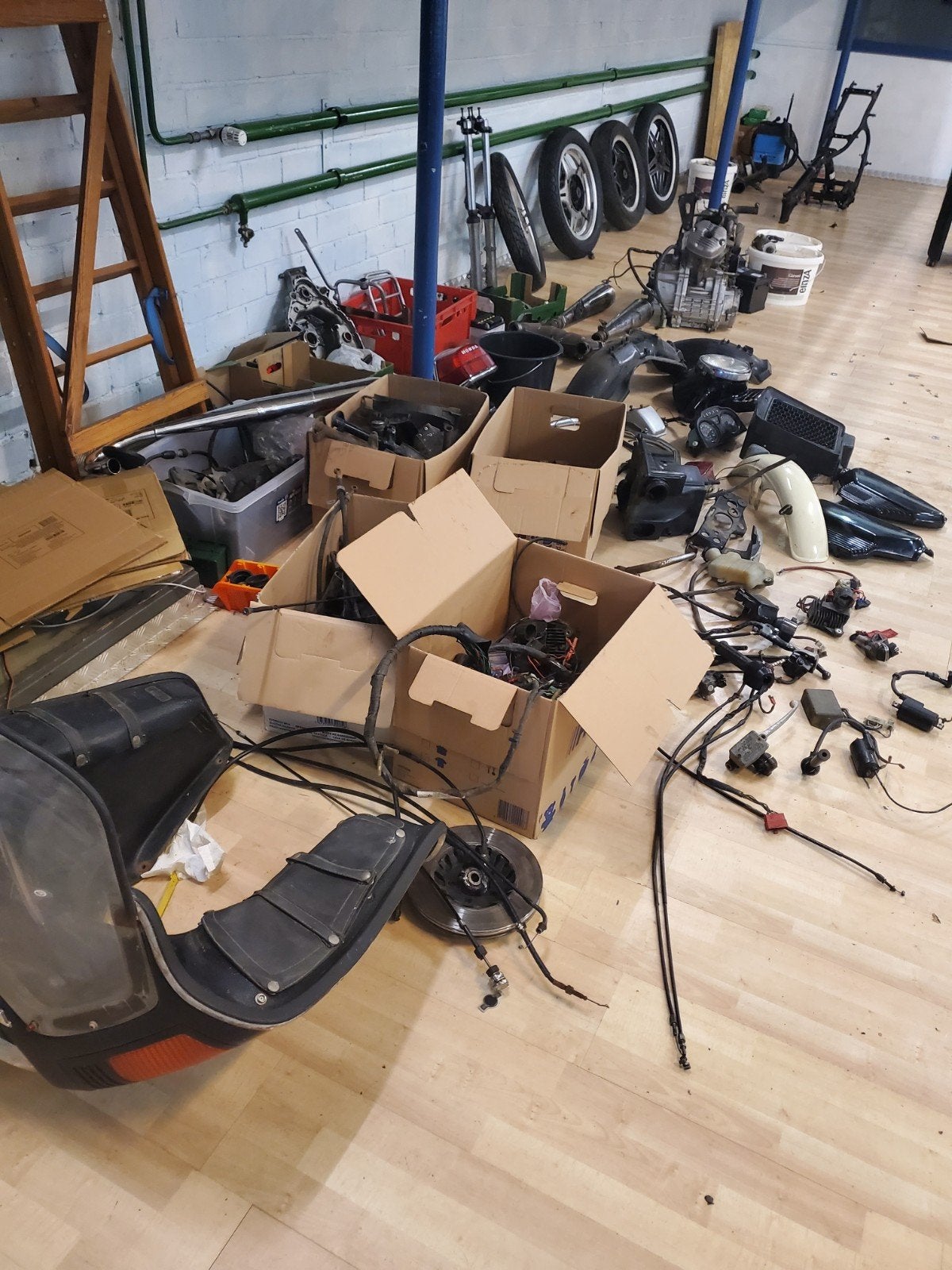 Honda cx500 onderdelen sloop demontage, Motoren, Onderdelen | Honda, Gebruikt, Ophalen of Verzenden