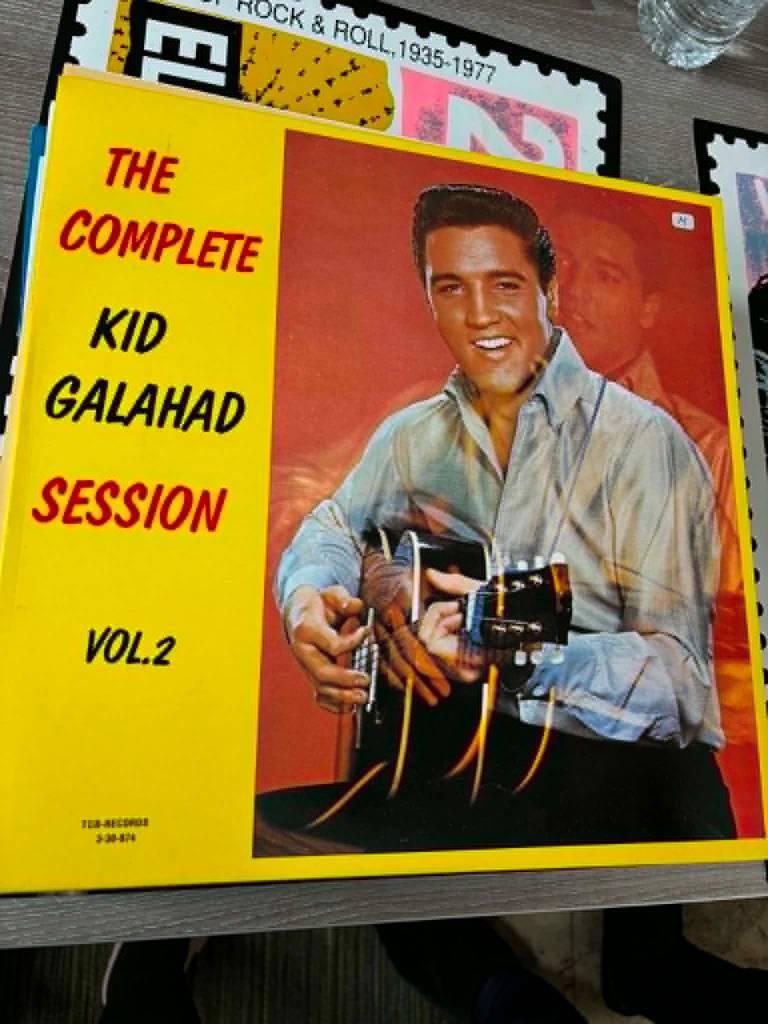 Elvis bootleg lp, The complete kid Galahad session, vol. 2., CD & DVD, Vinyles | Rock, 12 pouces, Enlèvement ou Envoi, Comme neuf