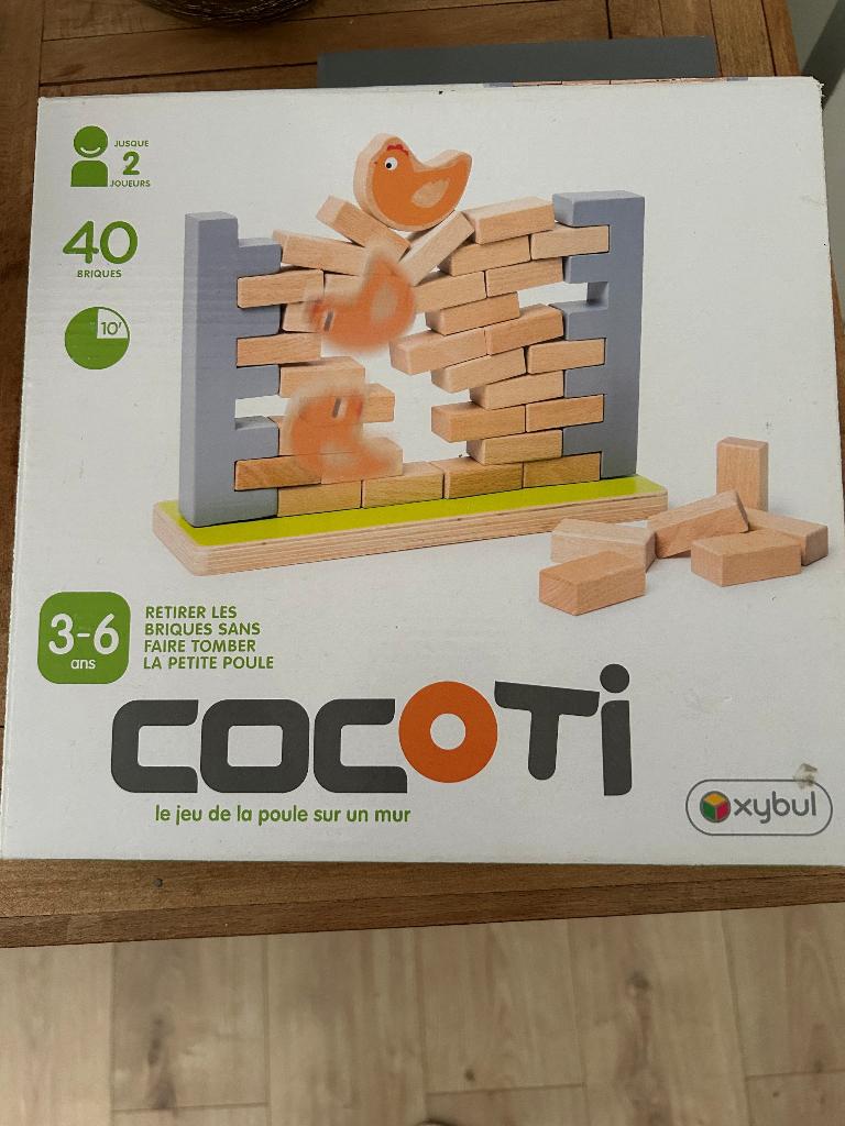 Cocoti - Jeu d'Adresse en Bois, Kinderen en Baby's, Speelgoed | Houten speelgoed, Zo goed als nieuw, Overige typen, Ophalen
