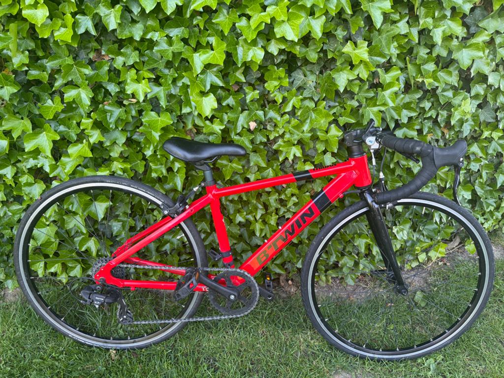 Vélo de course pour enfants (9-11 ans), Enlèvement, Comme neuf, Frein sur jante, Vitesses