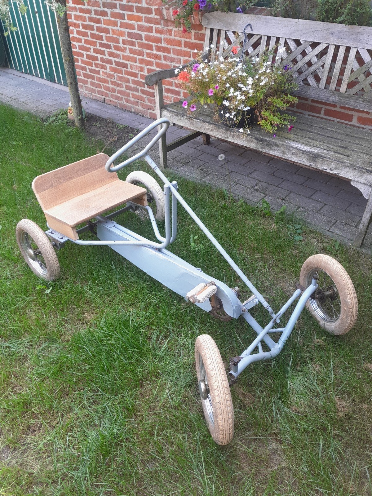 Oude trapauto, Ophalen
