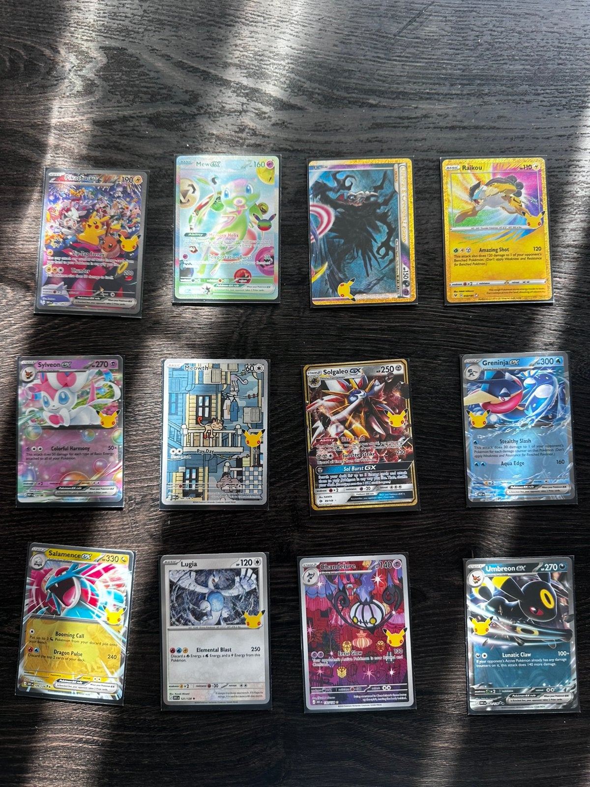 Lot de carte rare 30 ans, Ophalen, Zo goed als nieuw