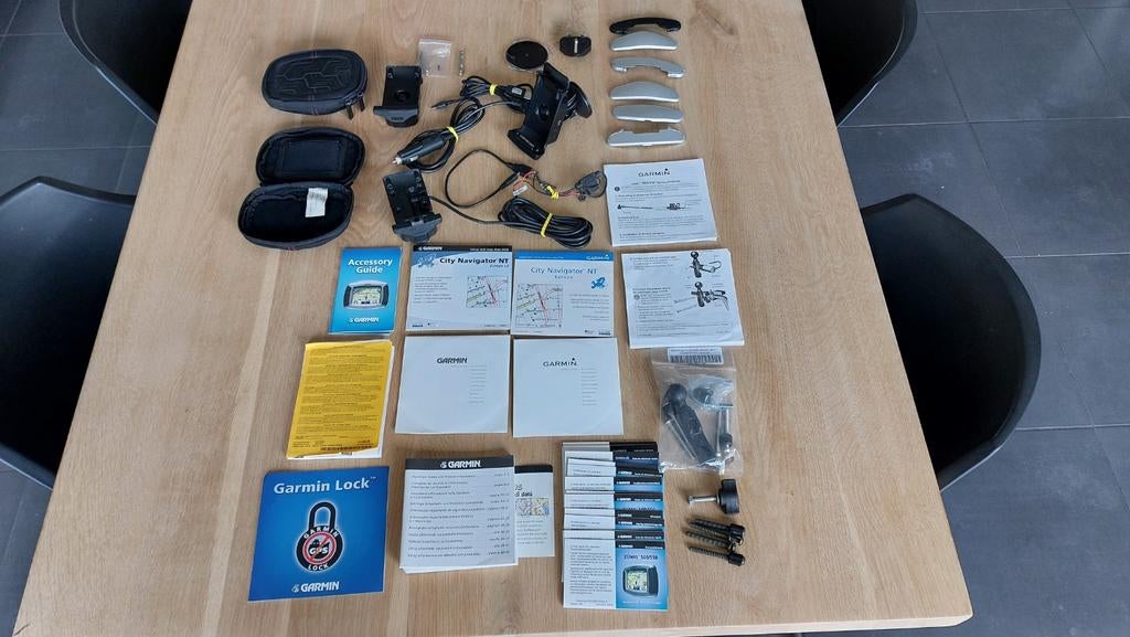 Garmin Zumo 500/550 accessoires, Ophalen