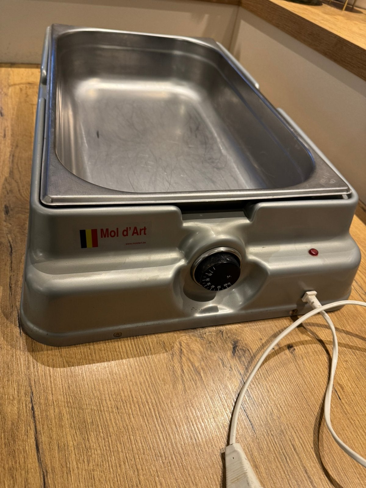Mol d’art chocoladesmelter 12kg, Enlèvement