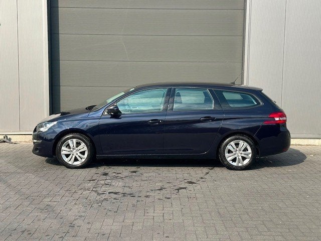 Peugeot 308 SW benzine, Auto's, Peugeot, Stof, Parkeersensor, 1199 cc, Blauw