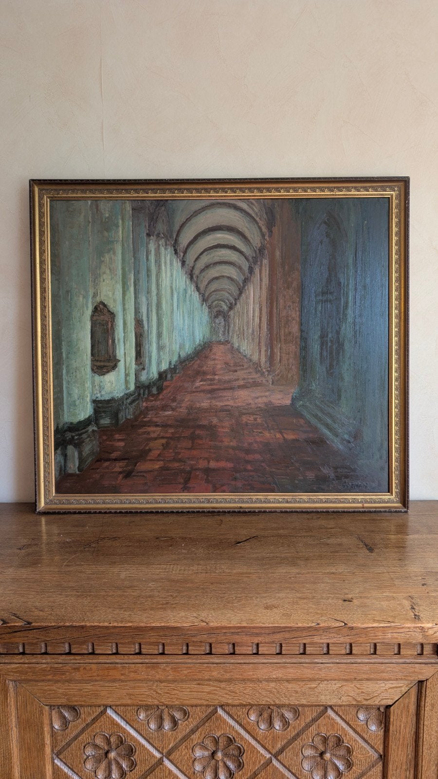Schilderij Coeman, Ophalen