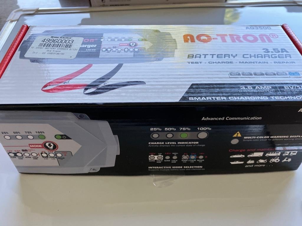 batterijlader auto boot camper tot 120Ah Lood,AGM,Gel,Lithiu, Auto-onderdelen, Ophalen of Verzenden, Nieuw, Overige automerken