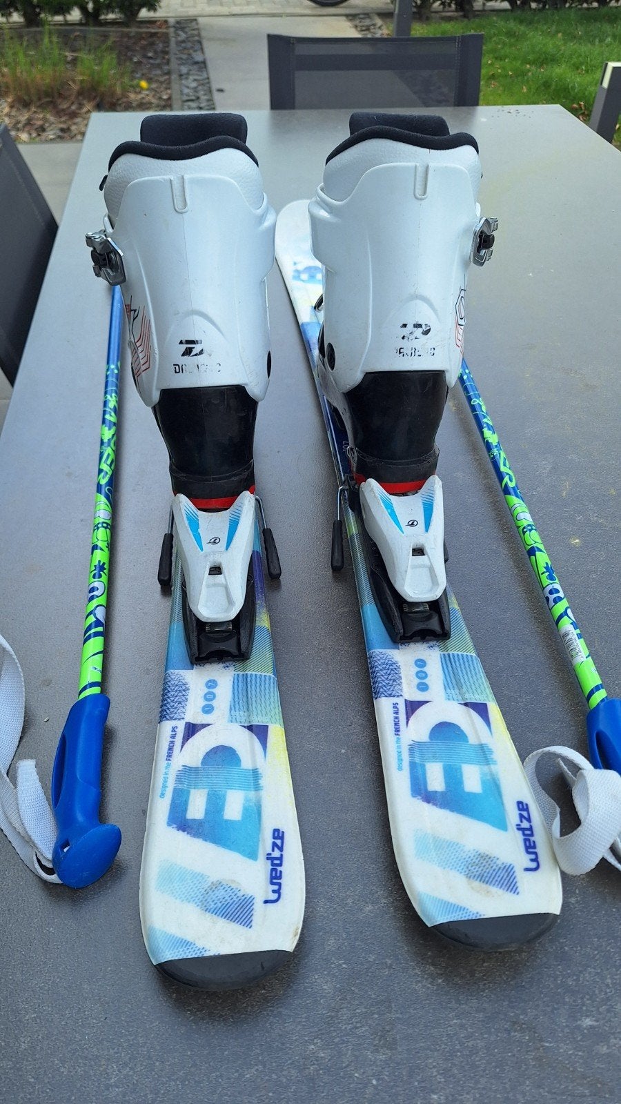 skilatten, Ophalen, Ski, Stokken