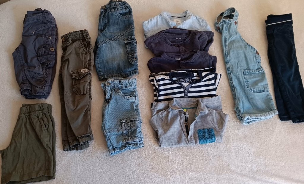 Pakket kledij maat 92 jongen (12 stuks), Kinderen en Baby's, Ophalen, Gebruikt, Jongen