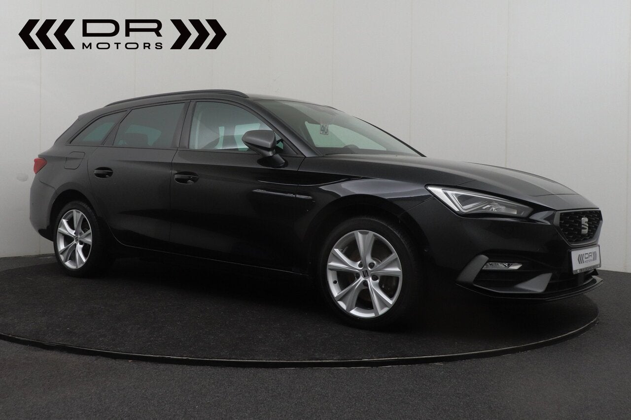 Seat Leon ST - 1.4 PLUG IN HYBRIDE - CAMERA - CARPLAY, Autos, Noir, 5 portes, Automatique, 204 ch
