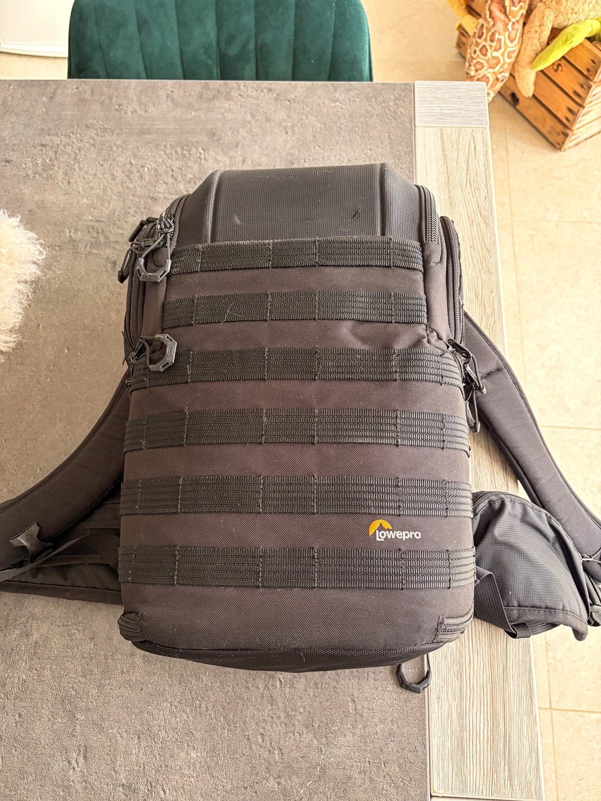 Lowepro ProTactic BP 350 AW II – Camerarugzak, TV, Hi-fi & Vidéo, Lowepro, Enlèvement ou Envoi, Comme neuf, Housse