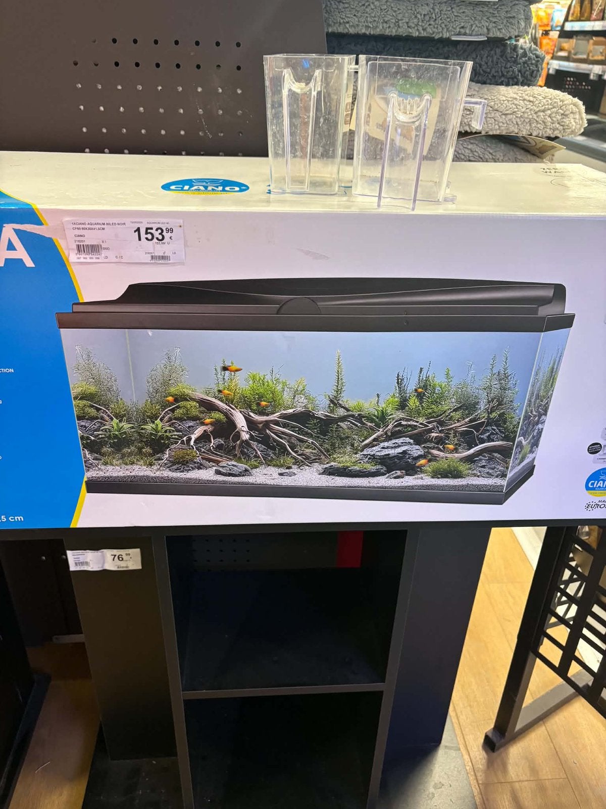 Auquarium aqua 85 led, Animaux & Accessoires, Comme neuf, Enlèvement, Autres types, Accessoires inclus