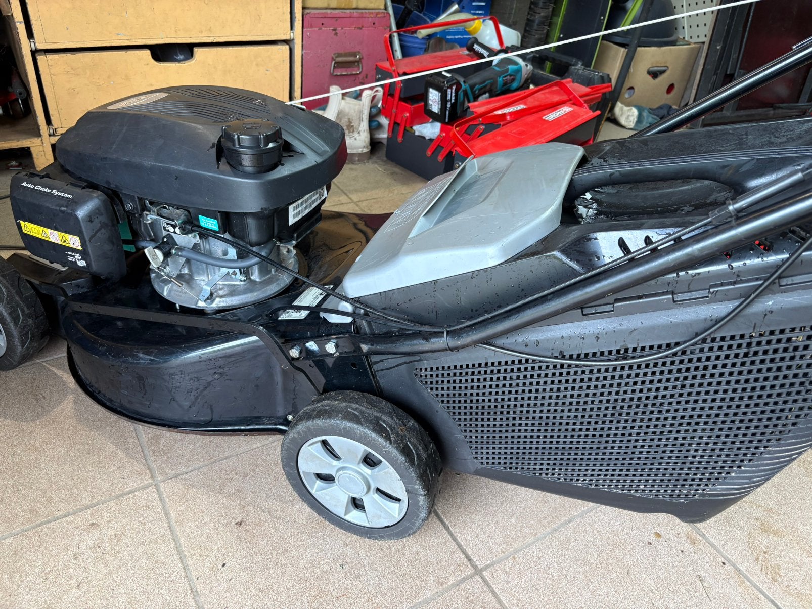 Honda GCKx 145, Jardin & Terrasse, Tondeuses à gazon, Tondeuse rotative, 40 à 49 cm, Enlèvement, Sac de ramassage