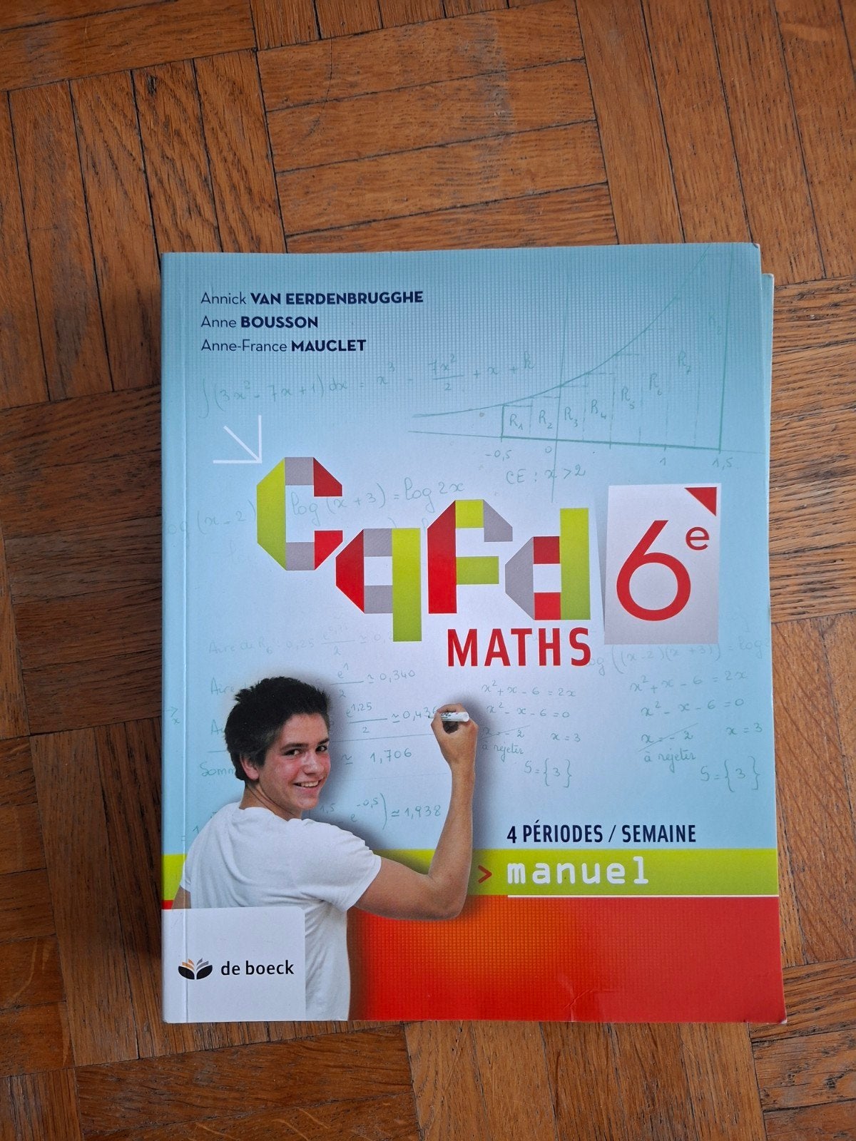 cqfd 6e   4h/semaine, Livres, Enlèvement, Comme neuf, Secondaire, Mathématiques A