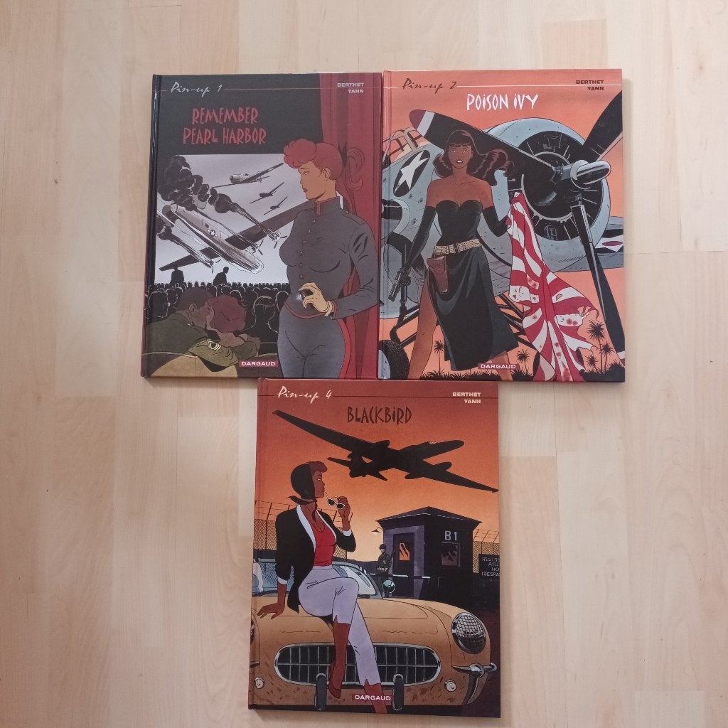 BD Pin-Up tomes 1, 2, 4 et 5 TBE, Livres, BD, Plusieurs BD, Enlèvement ou Envoi, Comme neuf, Yann & Berthet