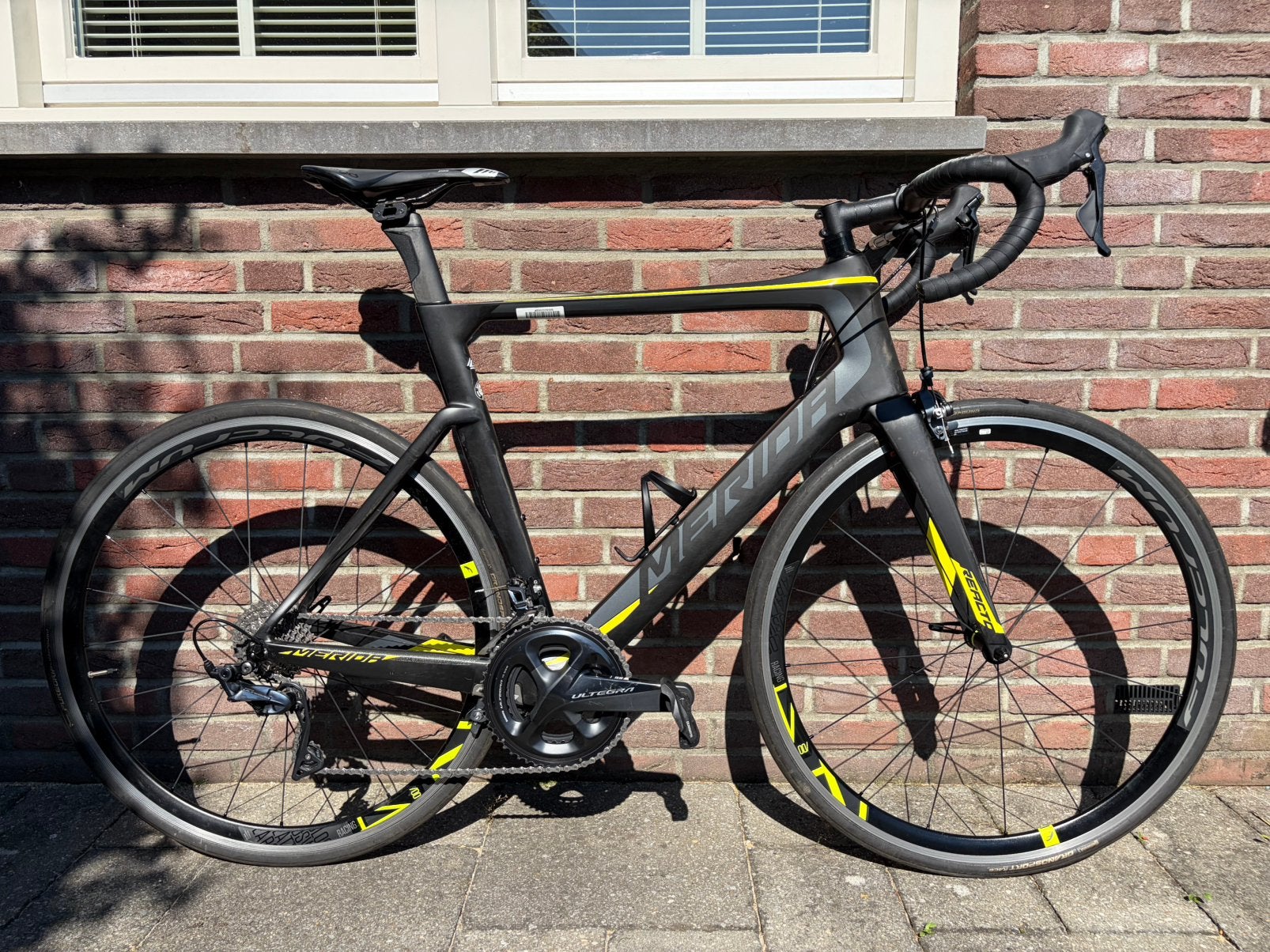 Merida Reacto 6000, Shimano Ultegra, maat L, 28 inch, Carbon, Zo goed als nieuw, 57 tot 61 cm